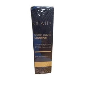 Olavita Botox Liquid Solution Anti Aging Serum 1.01 Fl oz SEALED in box | E7